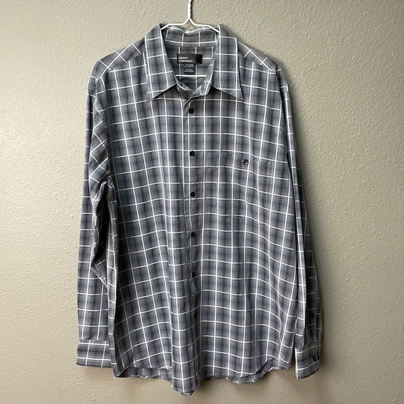 Marc Edward’s men’s size large button-down shirt. - Picture 1 of 4